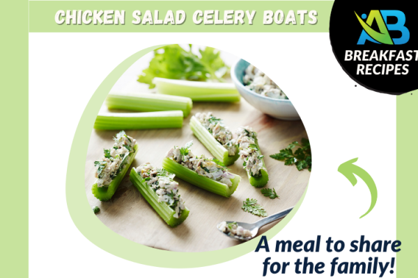 Chicken Salad Celery Boats
